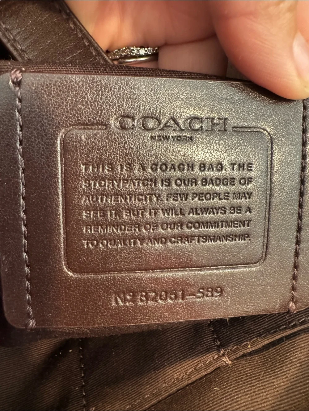 Coach Graham Slim Briefcase in Black Signature Canvas #589